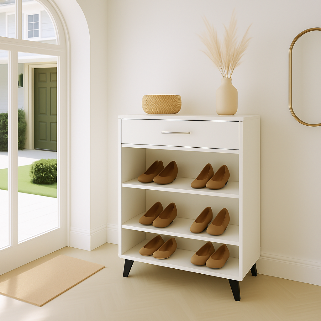Ceylan Dolap Beyaz/Antrasit