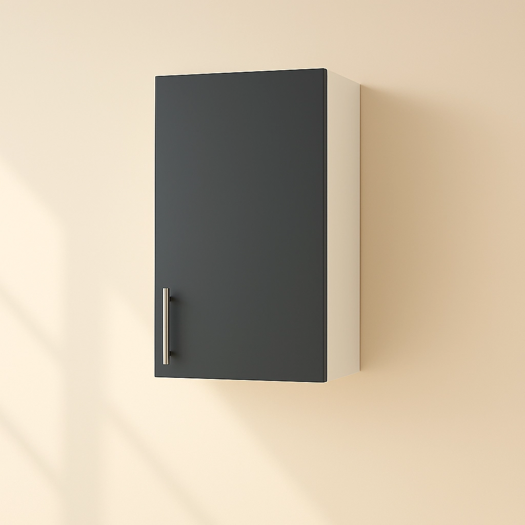 Mutfak Üst Dolap 72cm Yükseklik ANTRASİT