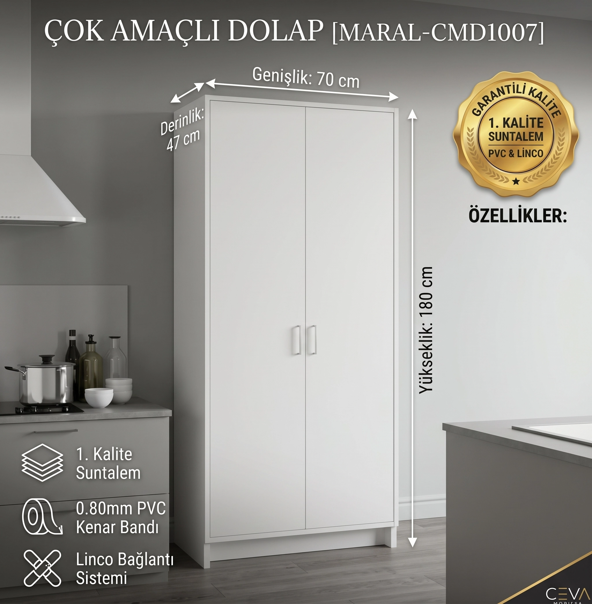 Maral Çok Amaçlı Dolap