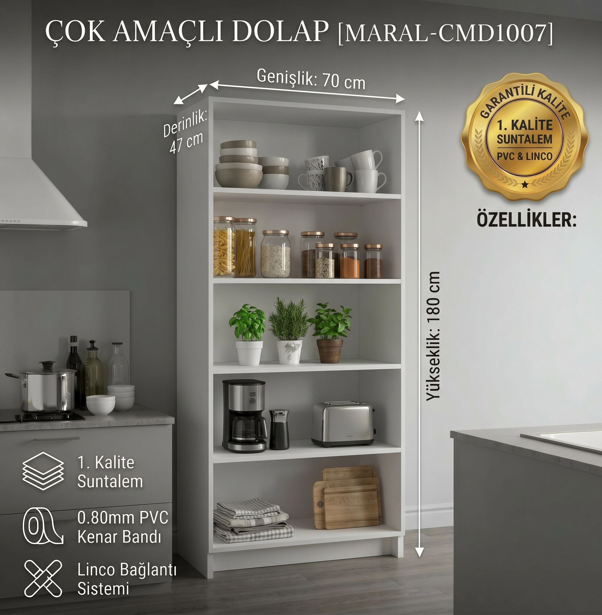 Maral Çok Amaçlı Dolap