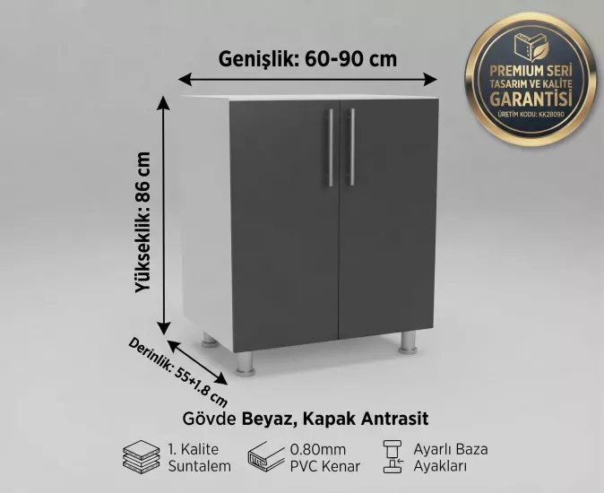 Mutfak modül Alt Dolabı trend renkler