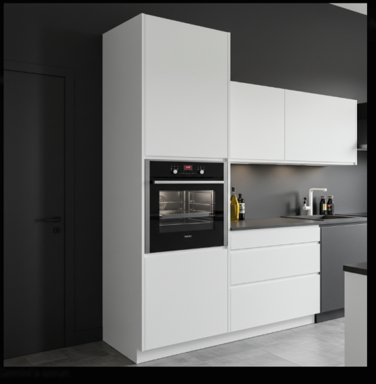 Mini fırınınız için şık bir dolap