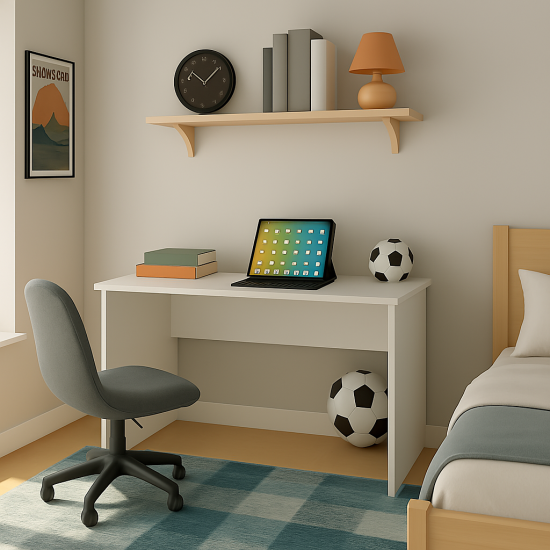 Çalışma Masası sade bir oda için