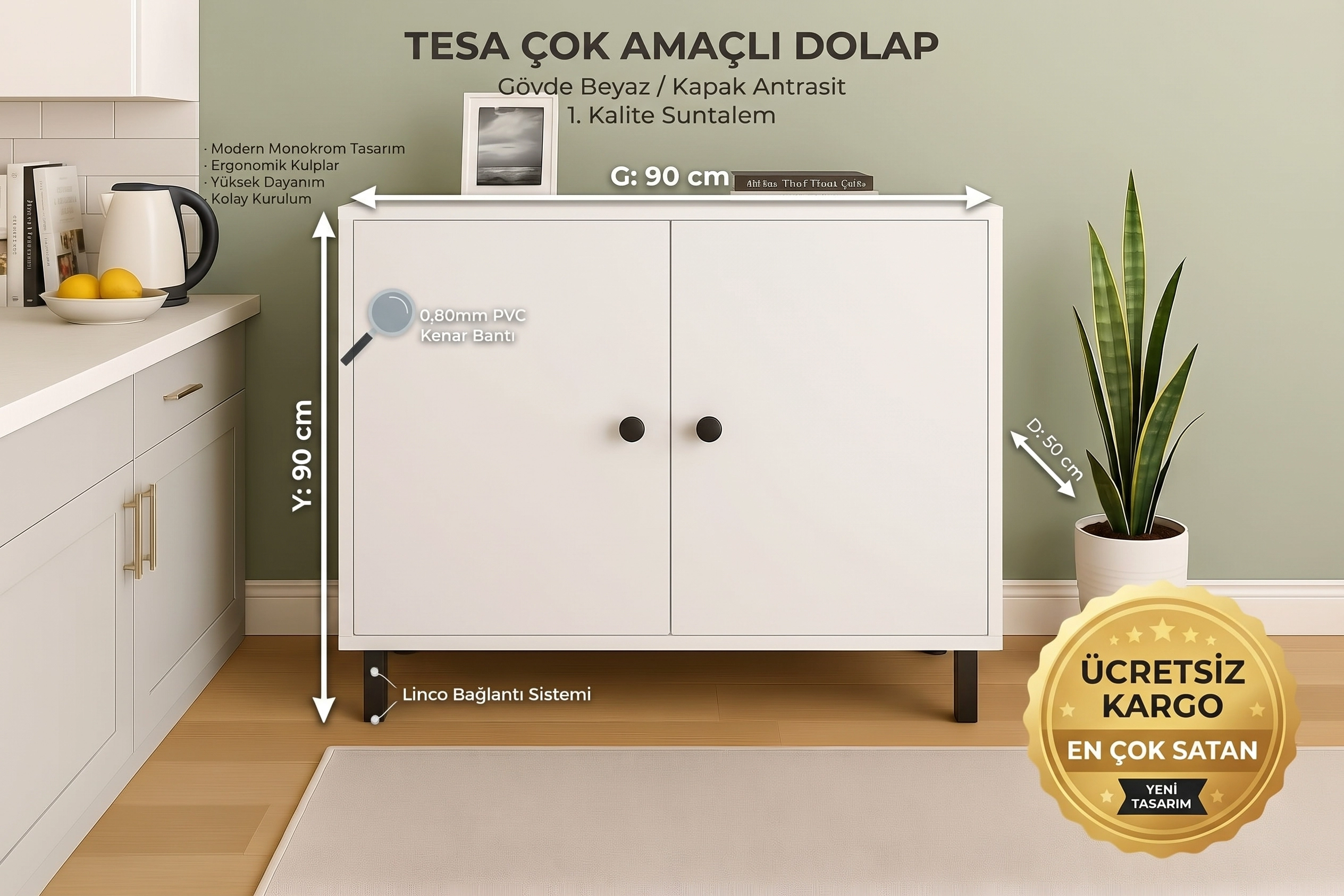 TESA ÇOK AMAÇLI DOLAP